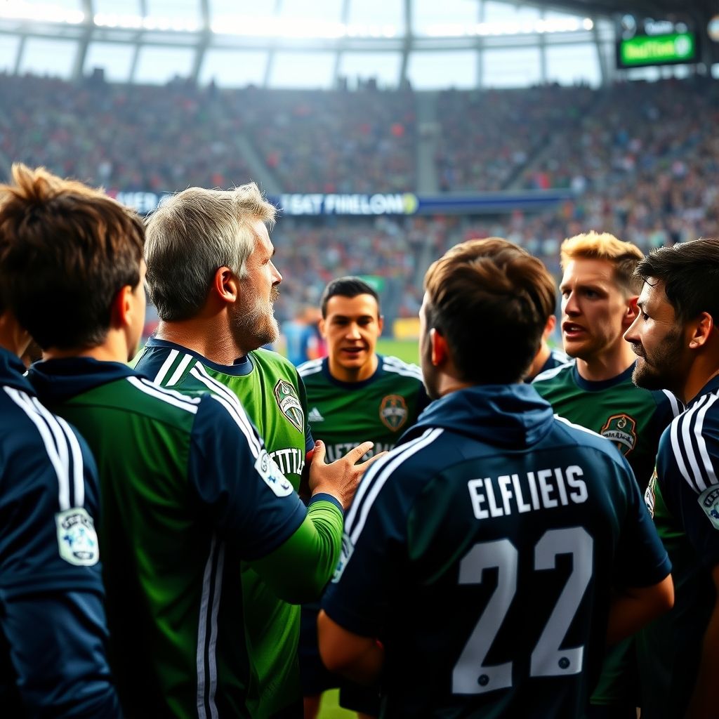 半岛体育登录入口-西雅图海湾者队长激励全队，挑战强敌士气高昂